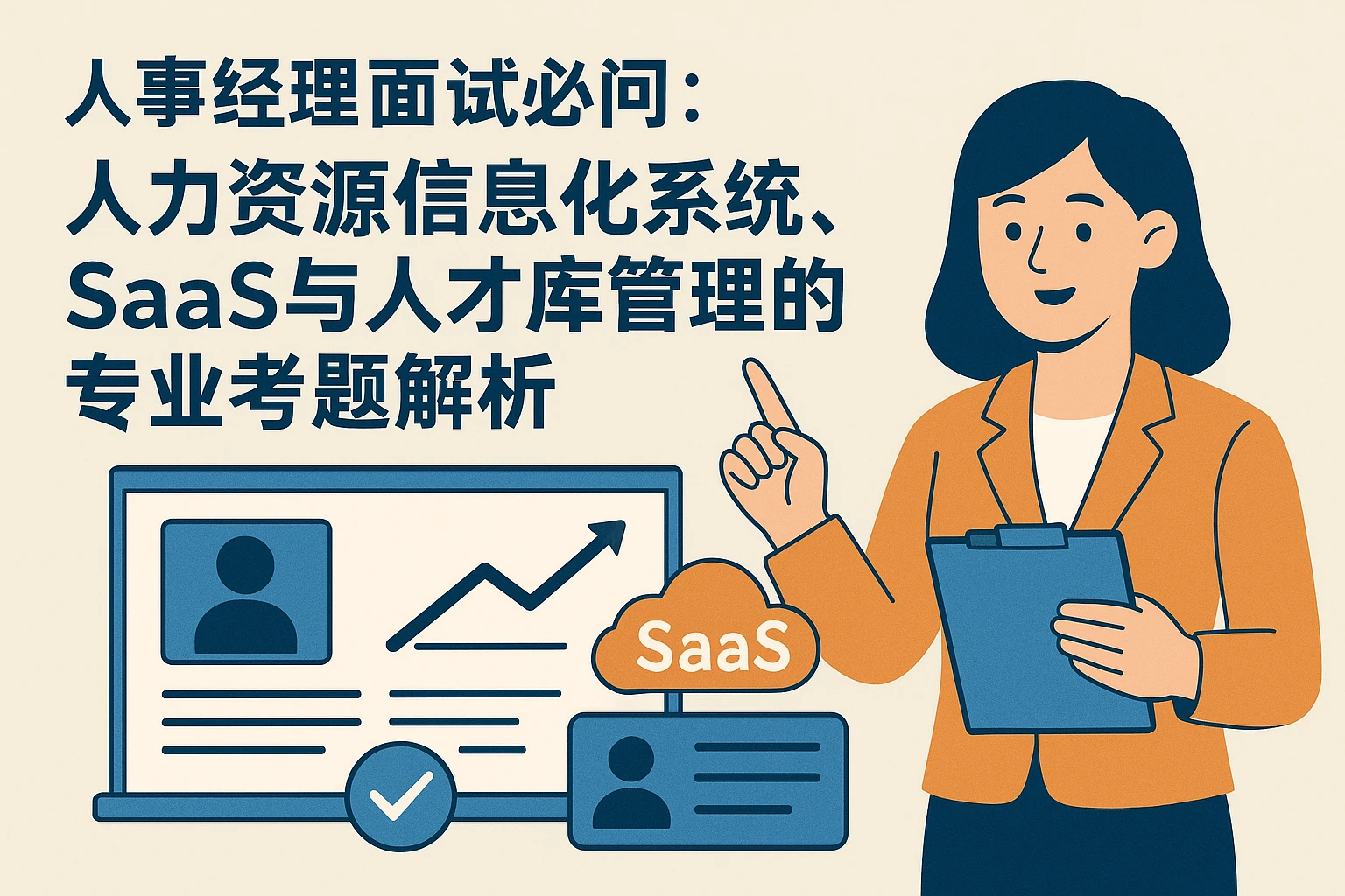 人事经理面试必问：人力资源信息化系统、SaaS与人才库管理的专业考题解析