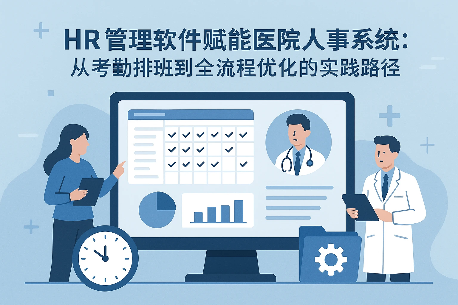 HR管理软件赋能医院人事系统：从考勤排班到全流程优化的实践路径