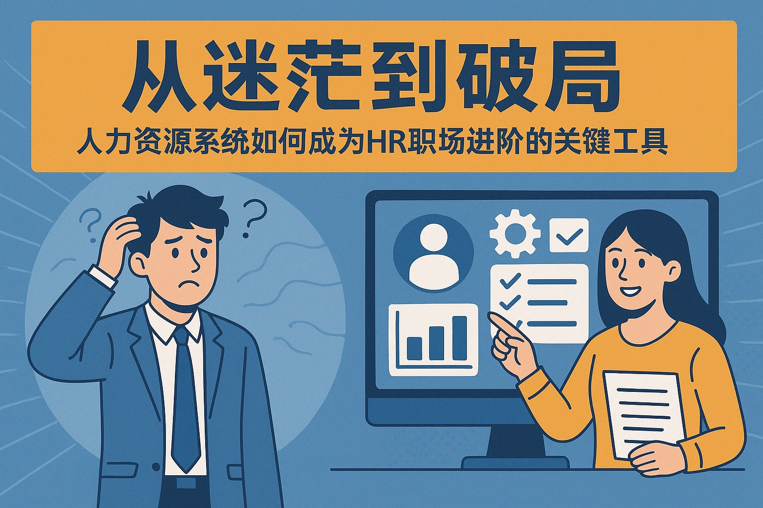从迷茫到破局：人力资源系统如何成为HR职场进阶的关键工具
