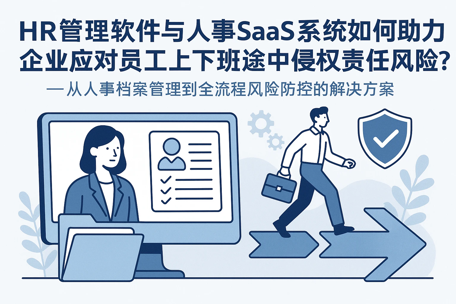 HR管理软件与人事SaaS系统如何助力企业应对员工上下班途中侵权责任风险？——从人事档案管理到全流程风险防控的解决方案