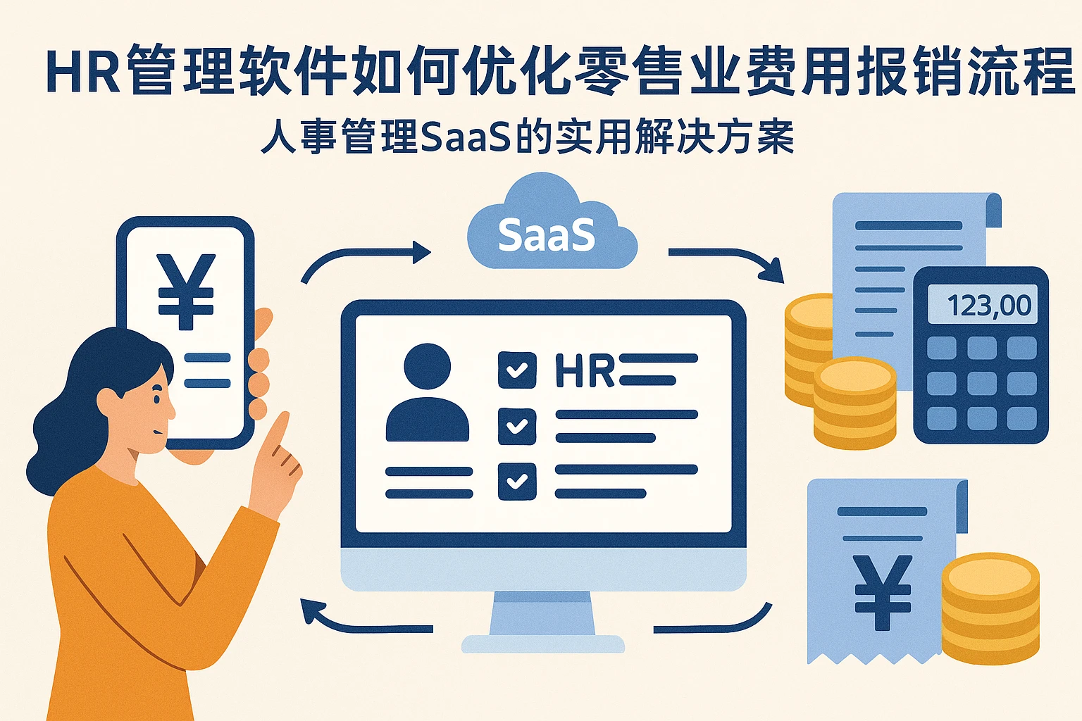 HR管理软件如何优化零售业费用报销流程？人事管理SaaS的实用解决方案