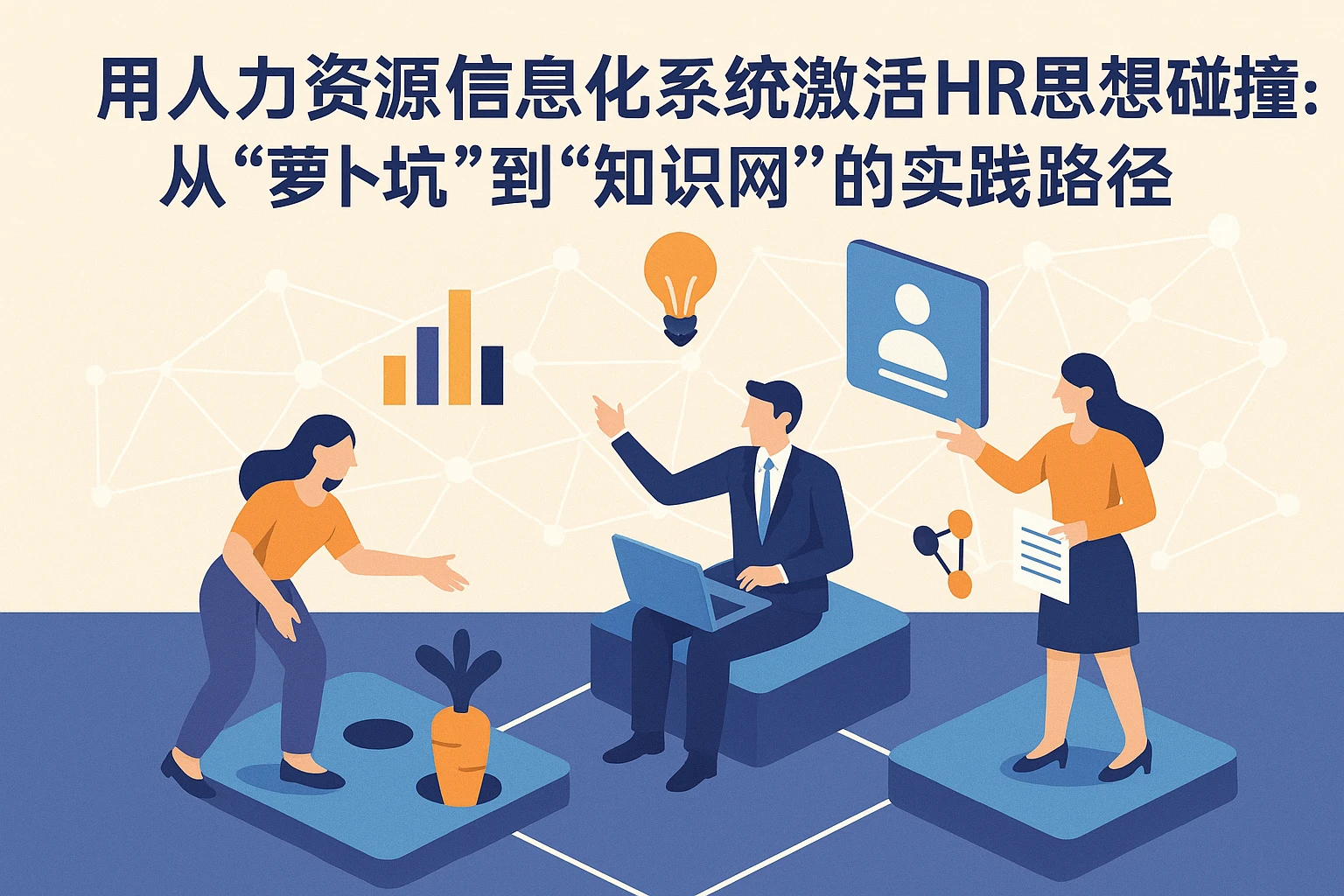 用人力资源信息化系统激活HR思想碰撞：从“萝卜坑”到“知识网”的实践路径