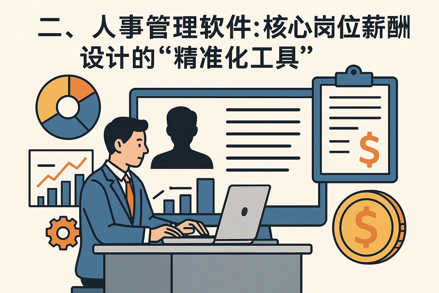 二、人事管理软件：核心岗位薪酬设计的“精准化工具”