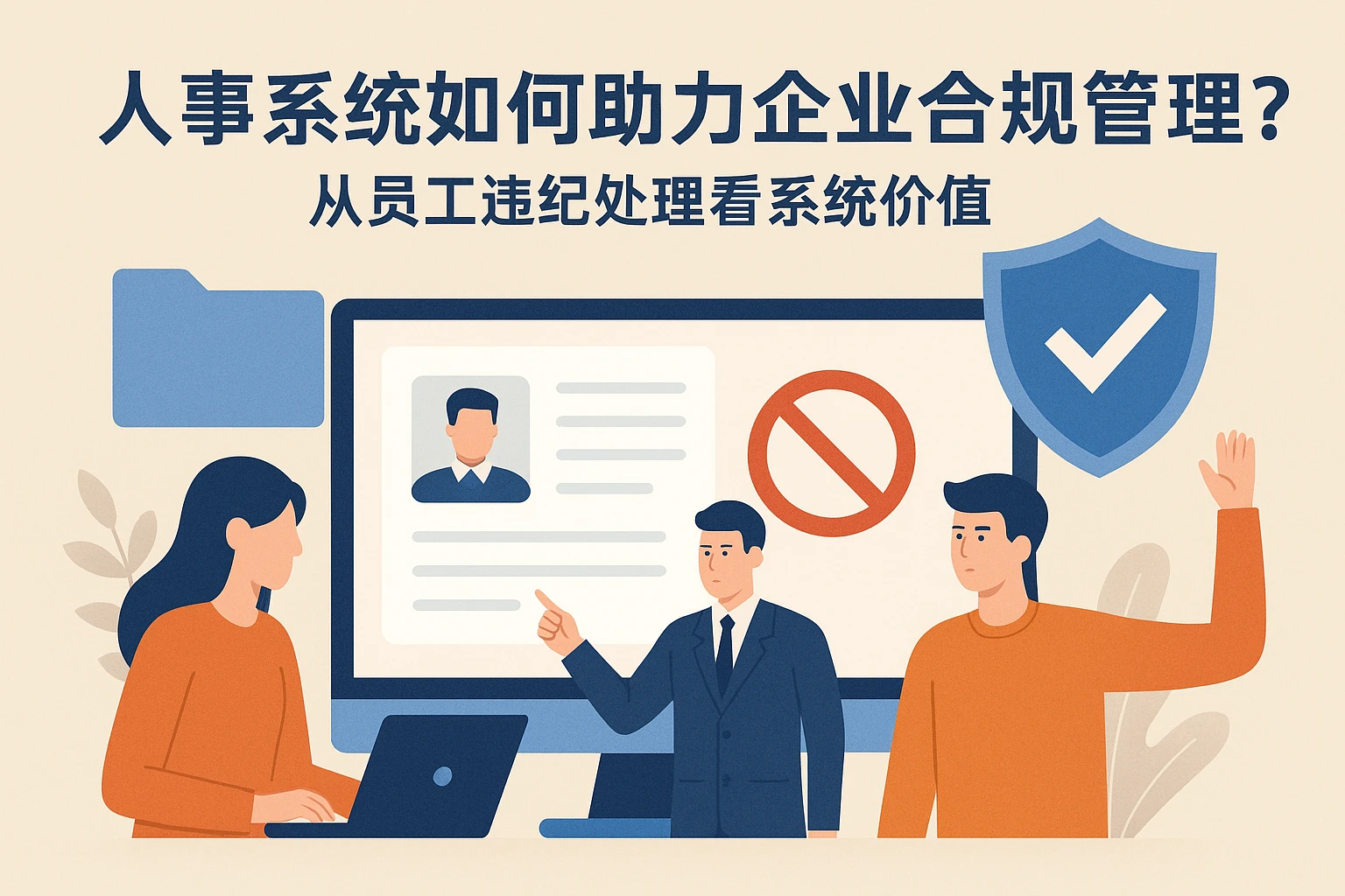 人事系统如何助力企业合规管理？从员工违纪处理看系统价值