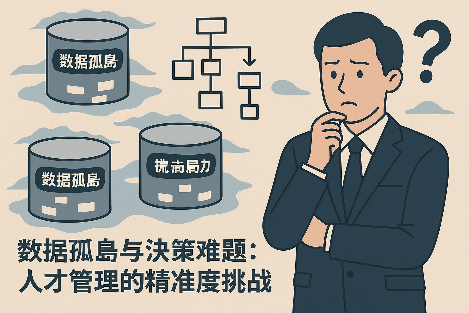 2. 数据孤岛与决策难题：人才管理的精准度挑战