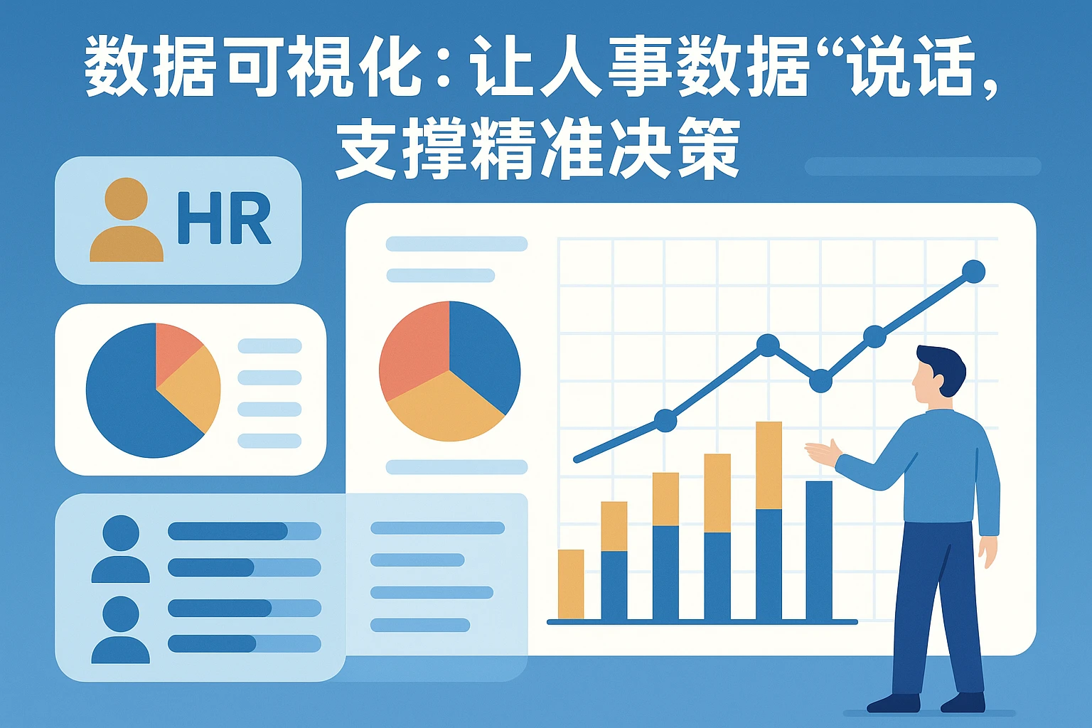 2. 数据可视化：让人事数据“说话”，支撑精准决策