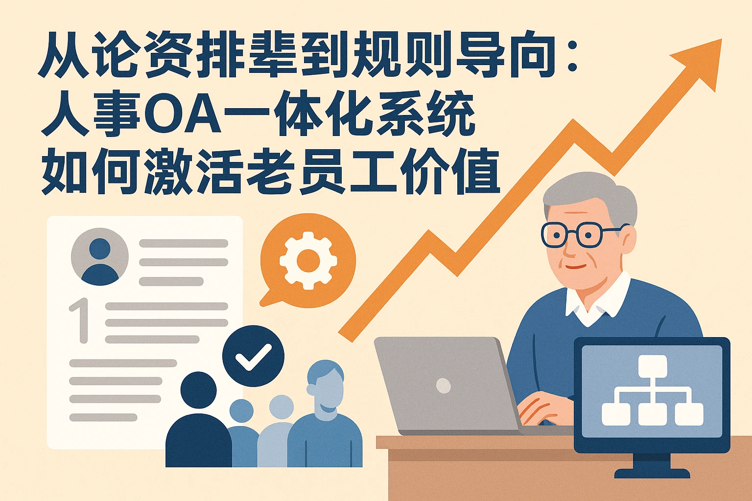 从论资排辈到规则导向：人事OA一体化系统如何激活老员工价值
