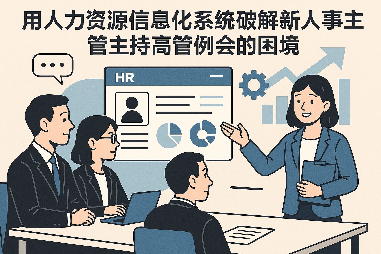 用人力资源信息化系统破解新人事主管主持高管例会的困境