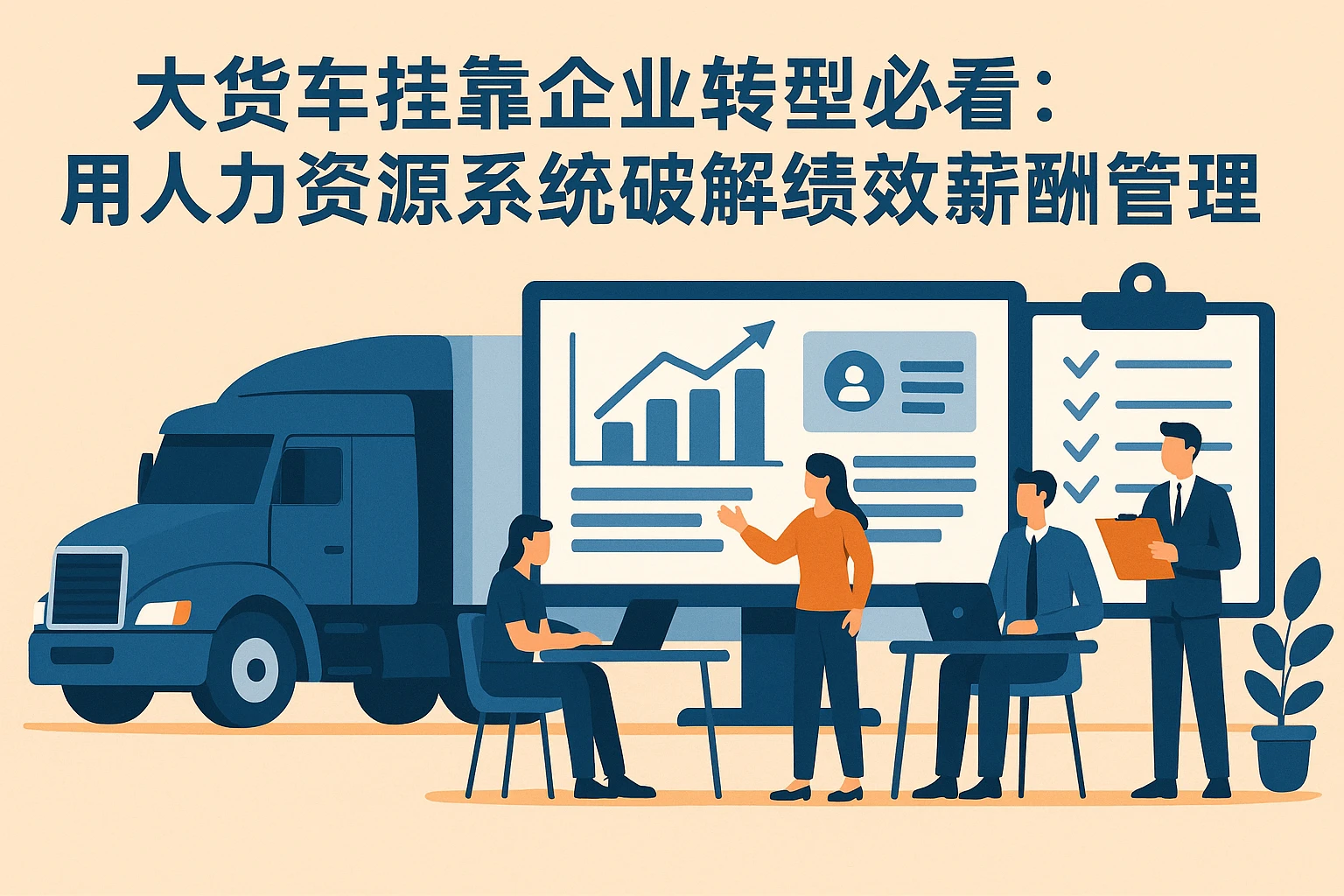 大货车挂靠企业转型必看：用人力资源系统破解绩效与薪酬管理难题