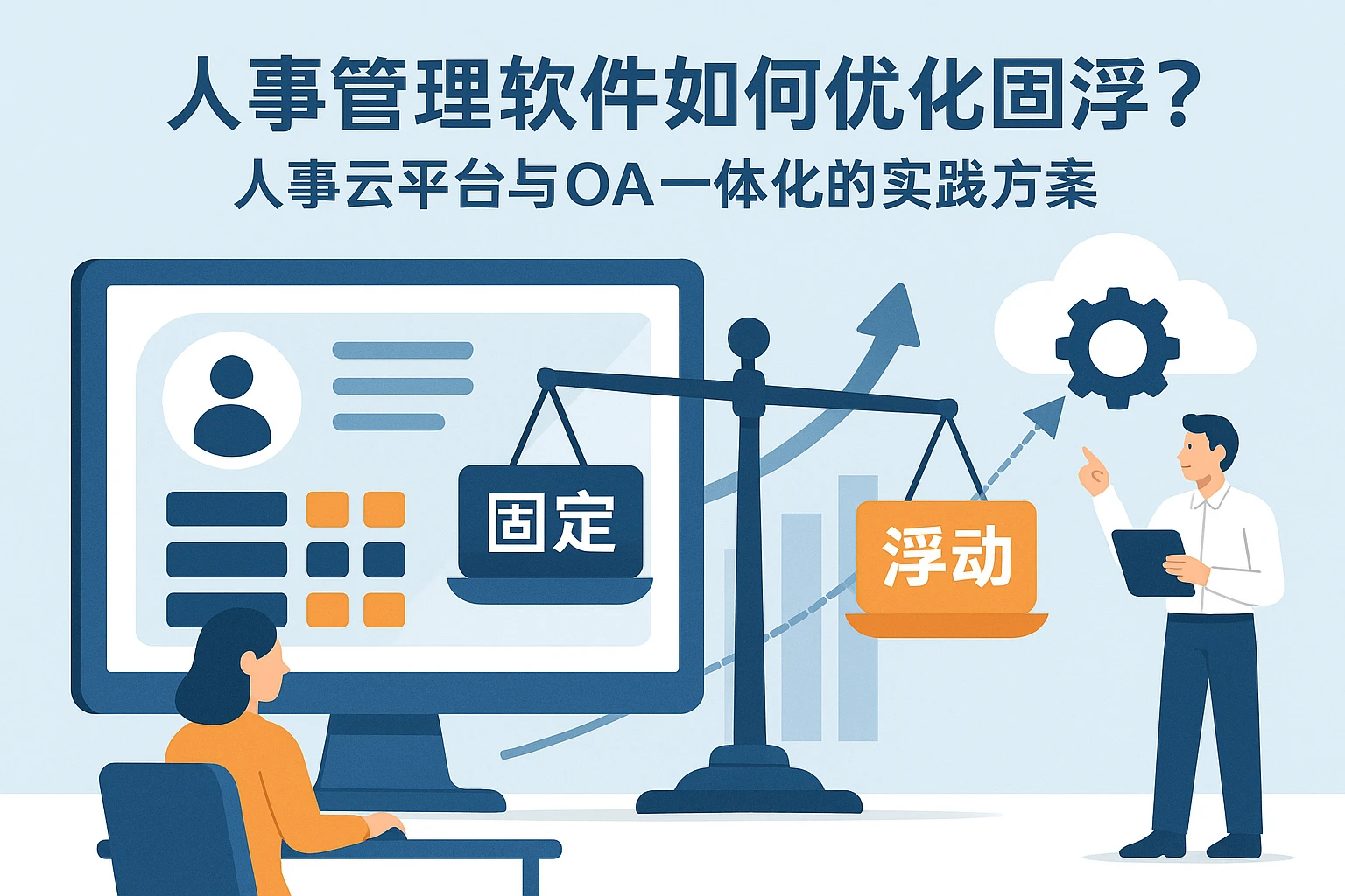 人事管理软件如何优化固浮比？人事云平台与OA一体化的实践方案
