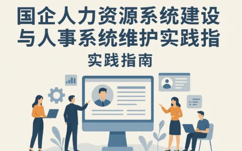 国企人力资源系统建设与人事系统维护实践指南