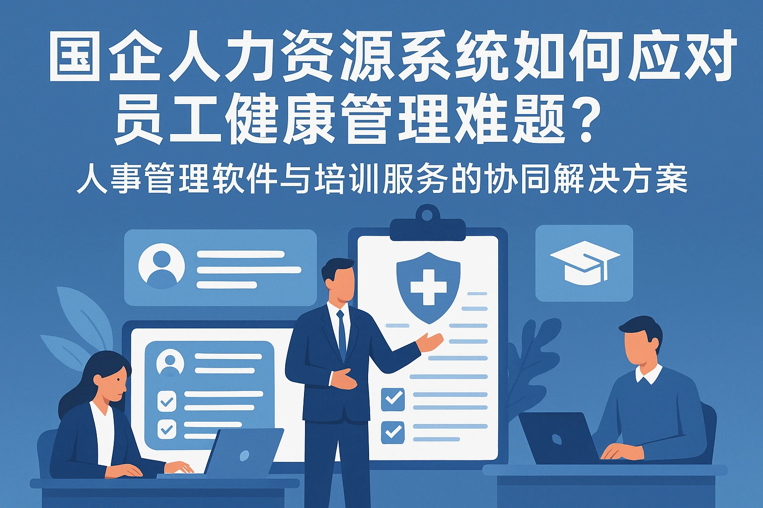 国企人力资源系统如何应对员工健康管理难题？人事管理软件与培训服务的协同解决方案