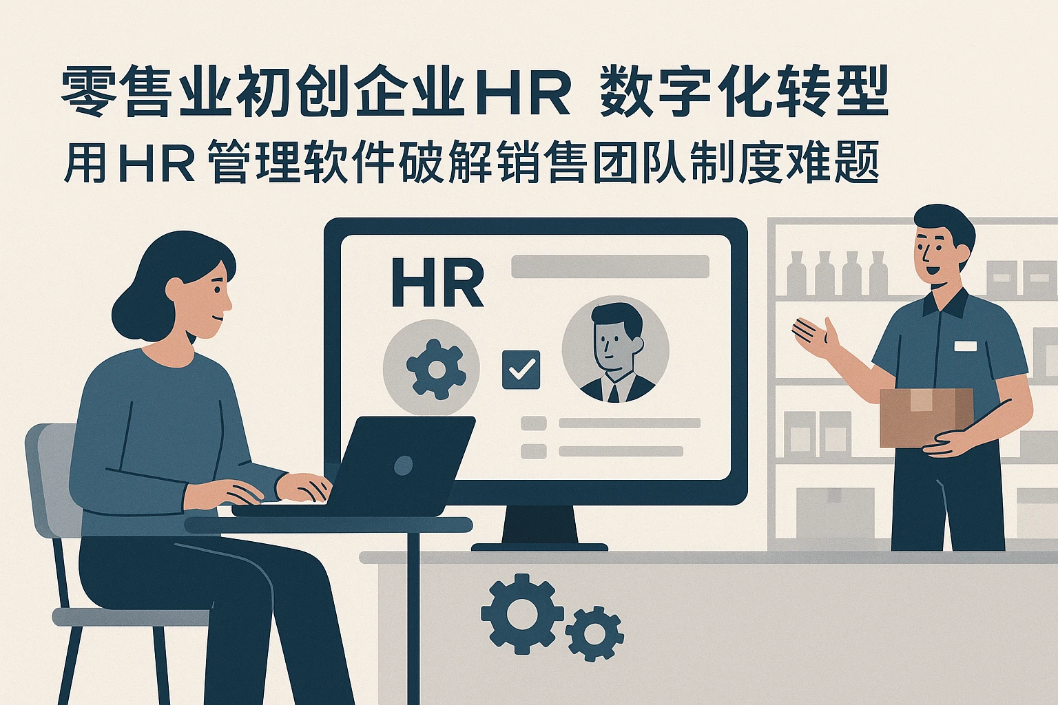 零售业初创企业HR数字化转型：用HR管理软件破解销售团队制度难题