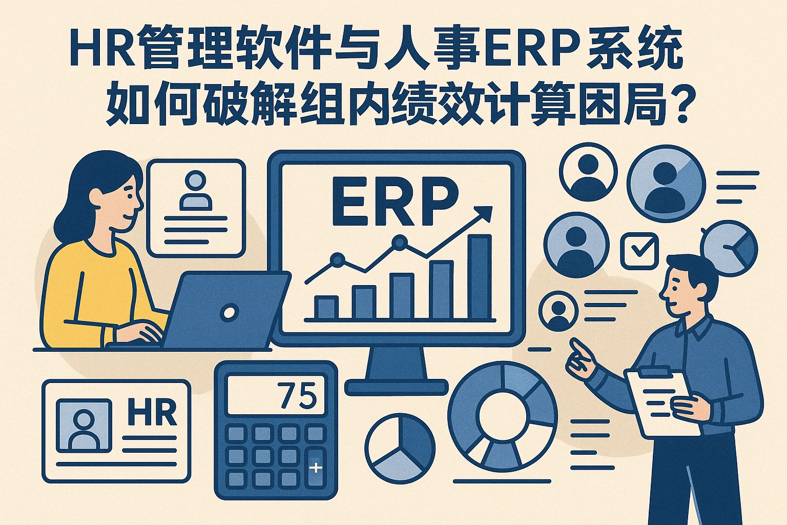 HR管理软件与人事ERP系统如何破解组内绩效计算困局？