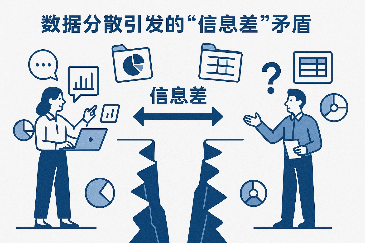 2. 数据分散引发的“信息差”矛盾