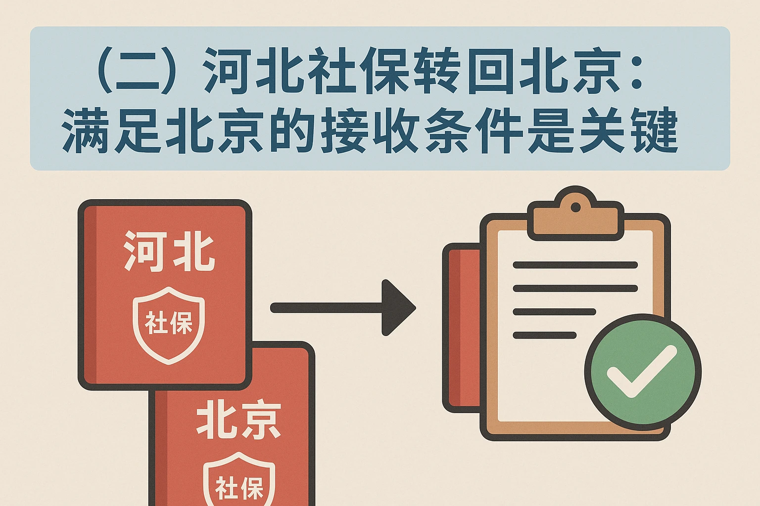 （二）河北社保转回北京：满足北京的接收条件是关键