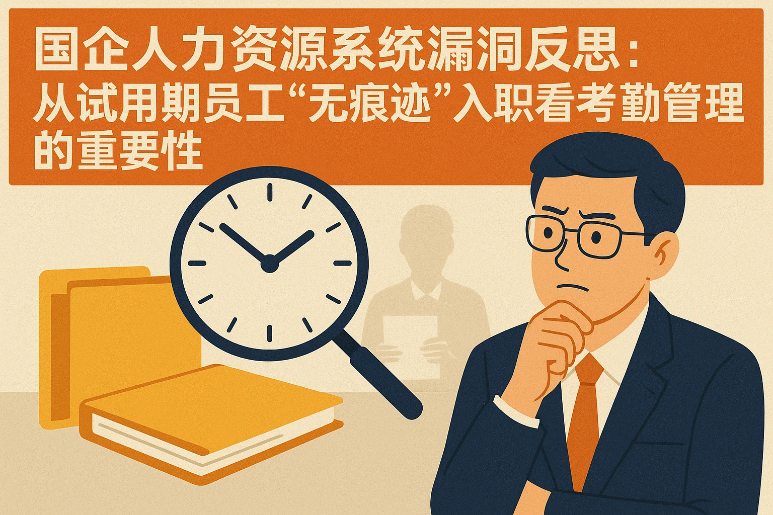 国企人力资源系统漏洞反思：从试用期员工“无痕迹”入职看考勤管理的重要性