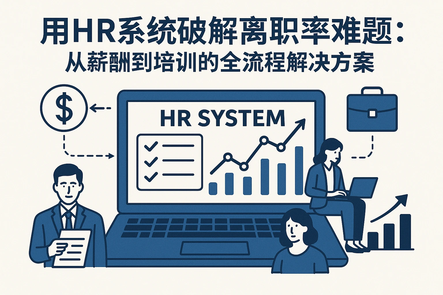 用HR系统破解离职率难题：从薪酬到培训的全流程解决方案