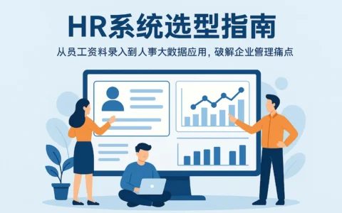 HR系统选型指南：从员工资料录入到人事大数据应用，破解企业管理痛点