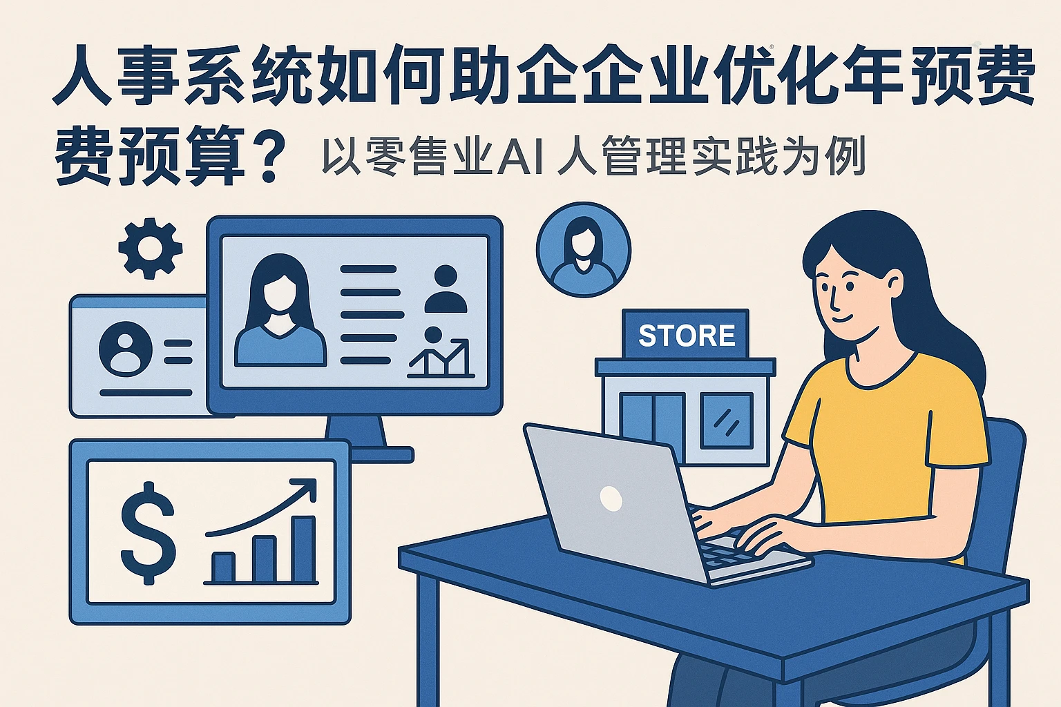 人事系统如何助力企业优化年度培训费预算？以零售业AI人事管理实践为例