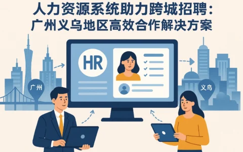 人力资源系统助力跨城招聘：广州义乌地区高效合作解决方案