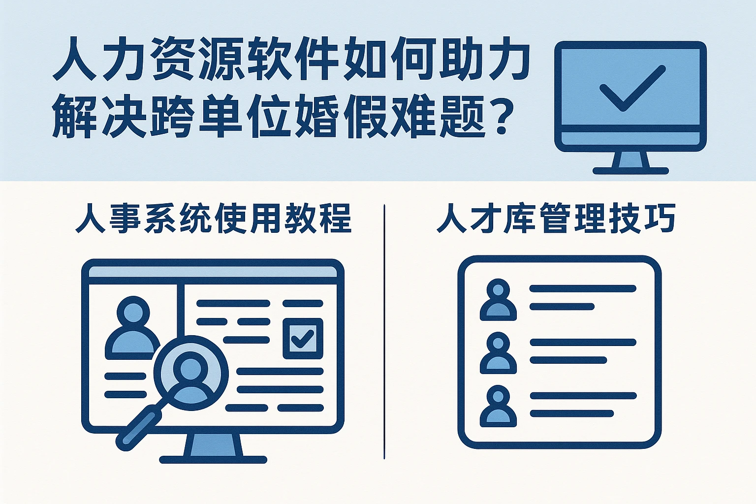 人力资源软件如何助力解决跨单位婚假难题?——附人事系统使用教程与人才库管理技巧