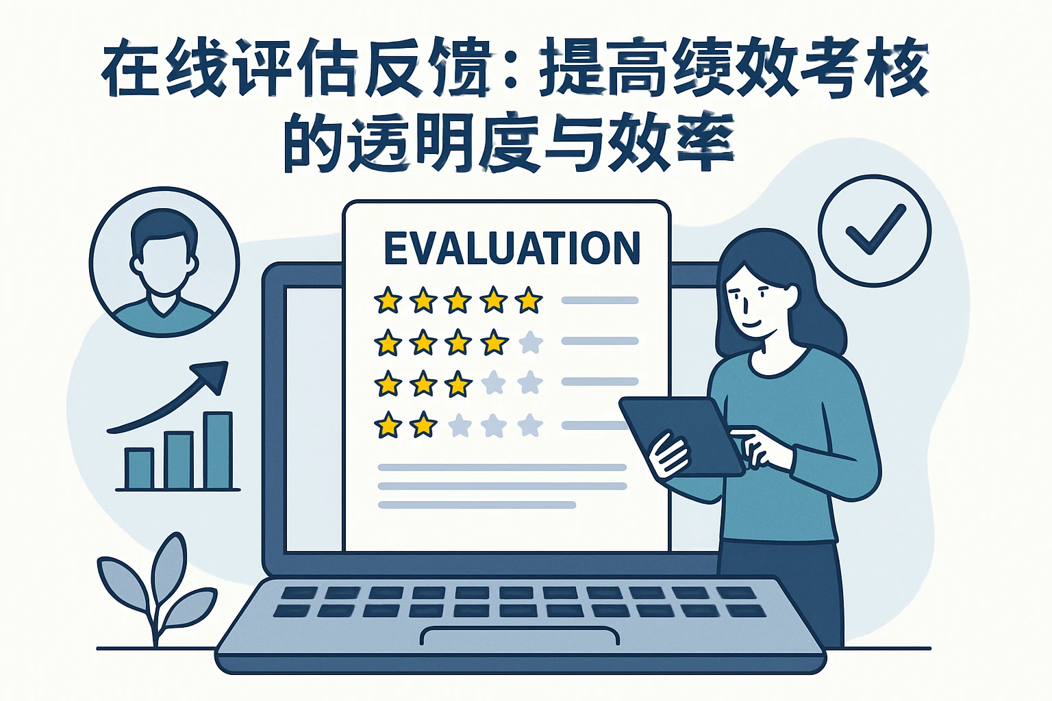 2. 在线评估反馈：提高绩效考核的透明度与效率