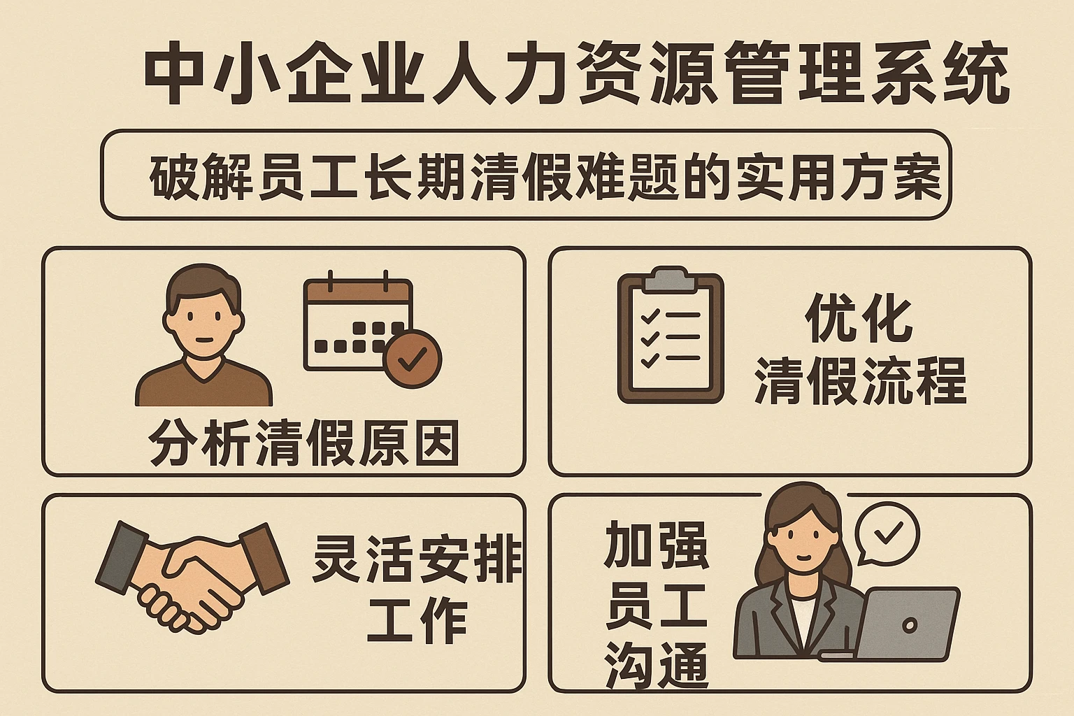 中小企业人力资源管理系统：破解员工长期请假难题的实用方案
