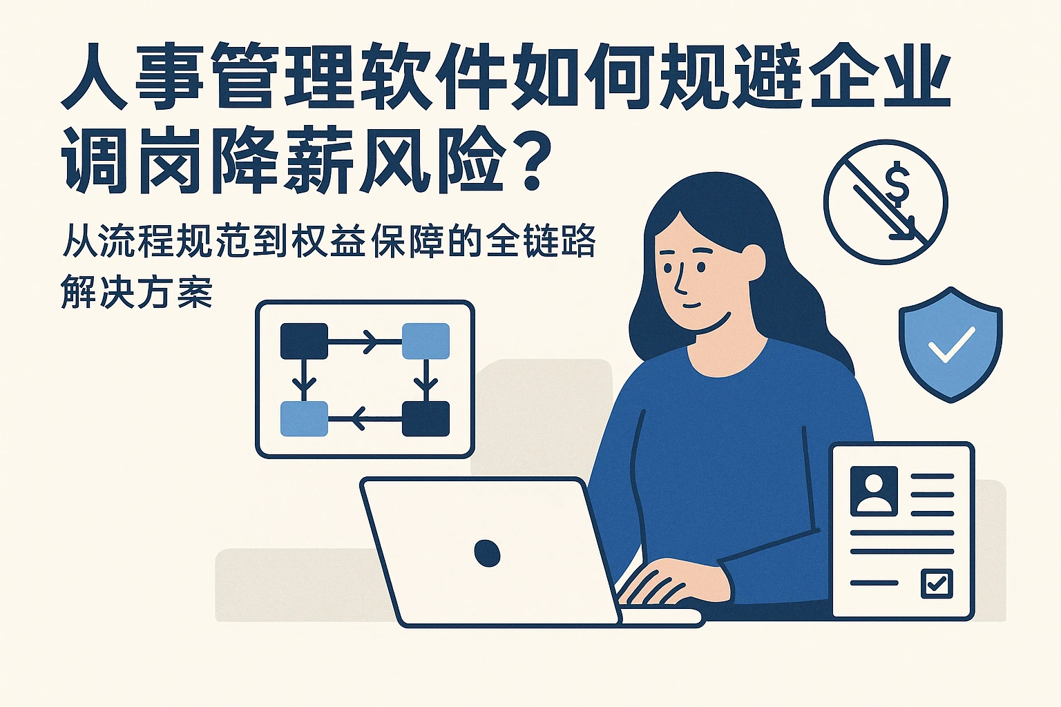 人事管理软件如何规避企业调岗降薪风险？从流程规范到权益保障的全链路解决方案