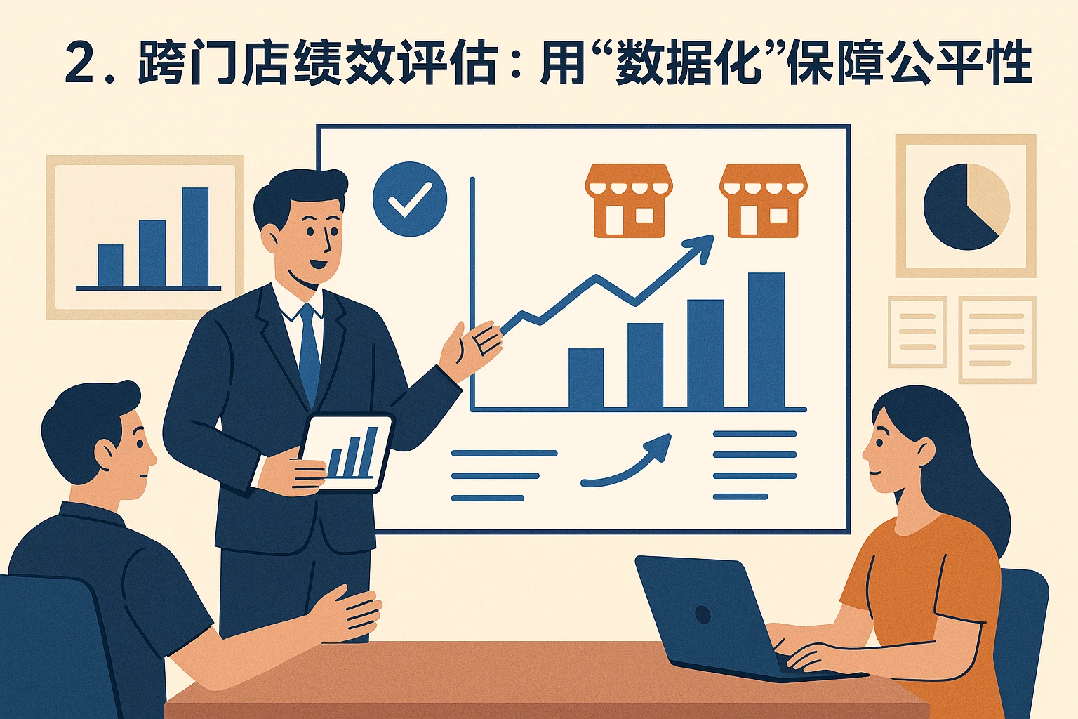 2. 跨门店绩效评估：用“数据化”保障公平性