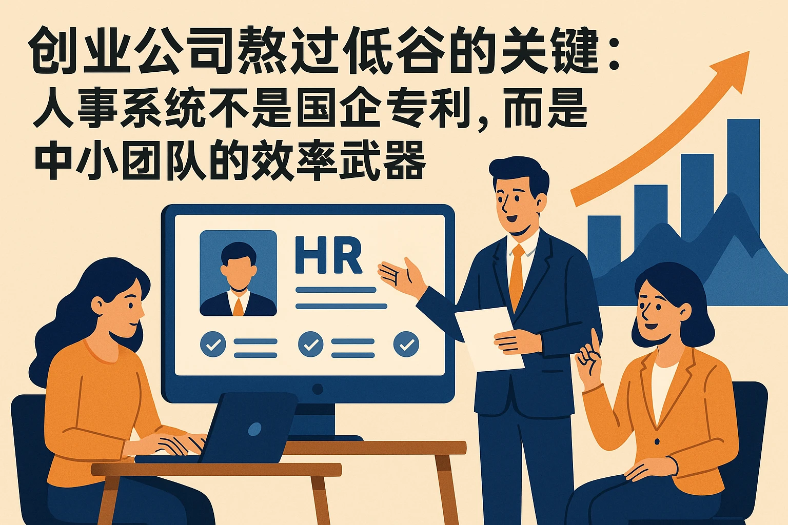 创业公司熬过低谷的关键：人事系统不是国企专利，而是中小团队的效率武器