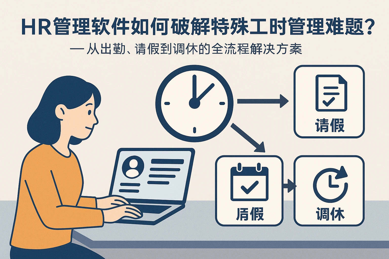 HR管理软件如何破解特殊工时管理难题？——从出勤、请假到调休的全流程解决方案