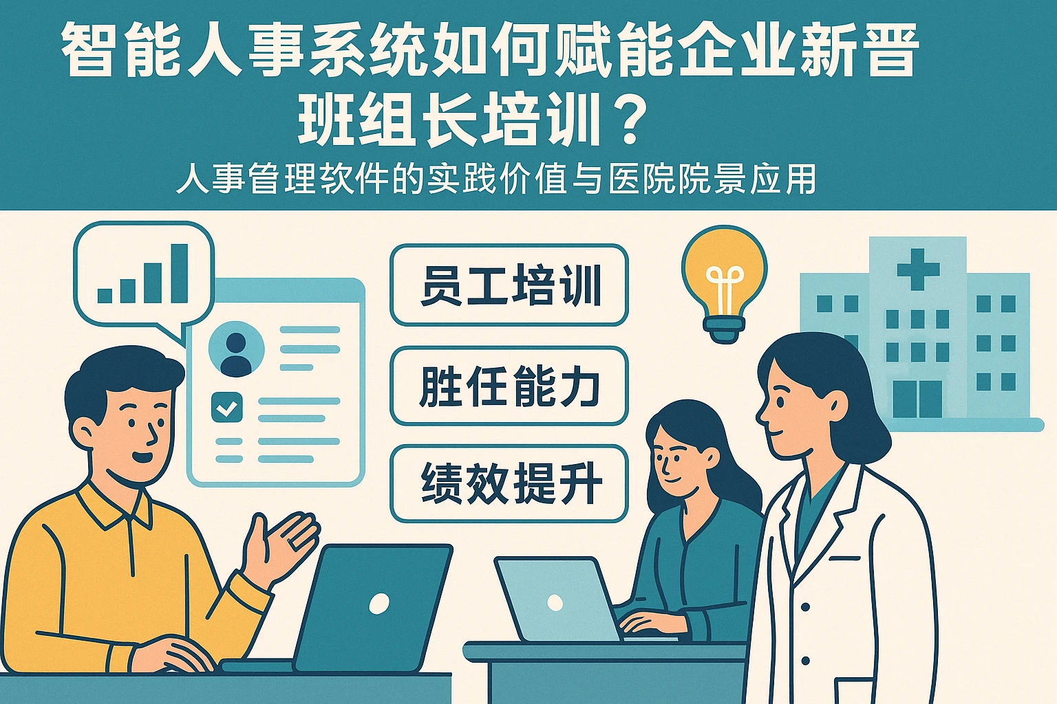 智能人事系统如何赋能企业新晋班组长培训？人事管理软件的实践价值与医院场景应用