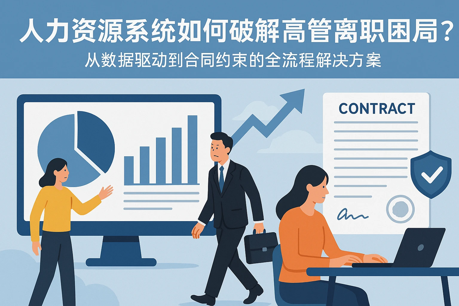 人力资源系统如何破解高管离职困局？从数据驱动到合同约束的全流程解决方案