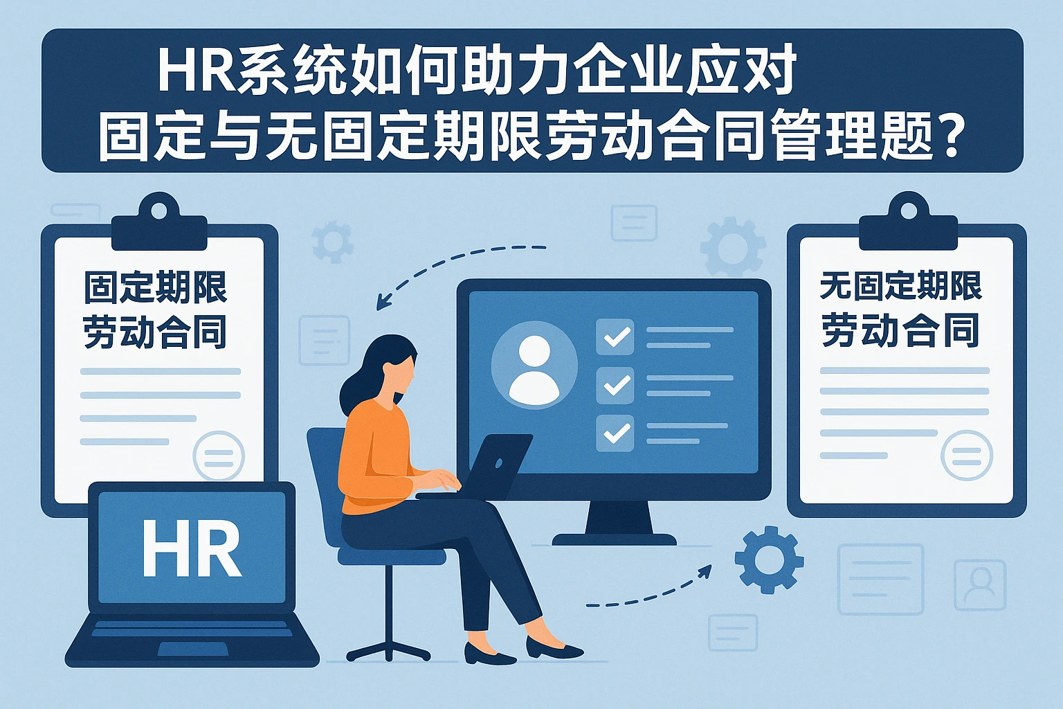 HR系统如何助力企业应对固定与无固定期限劳动合同管理难题？