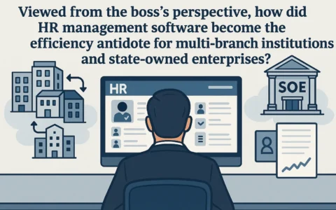 从老板视角看企业管理痛点:人事管理软件如何成为多分支机构与国企的效率解药?