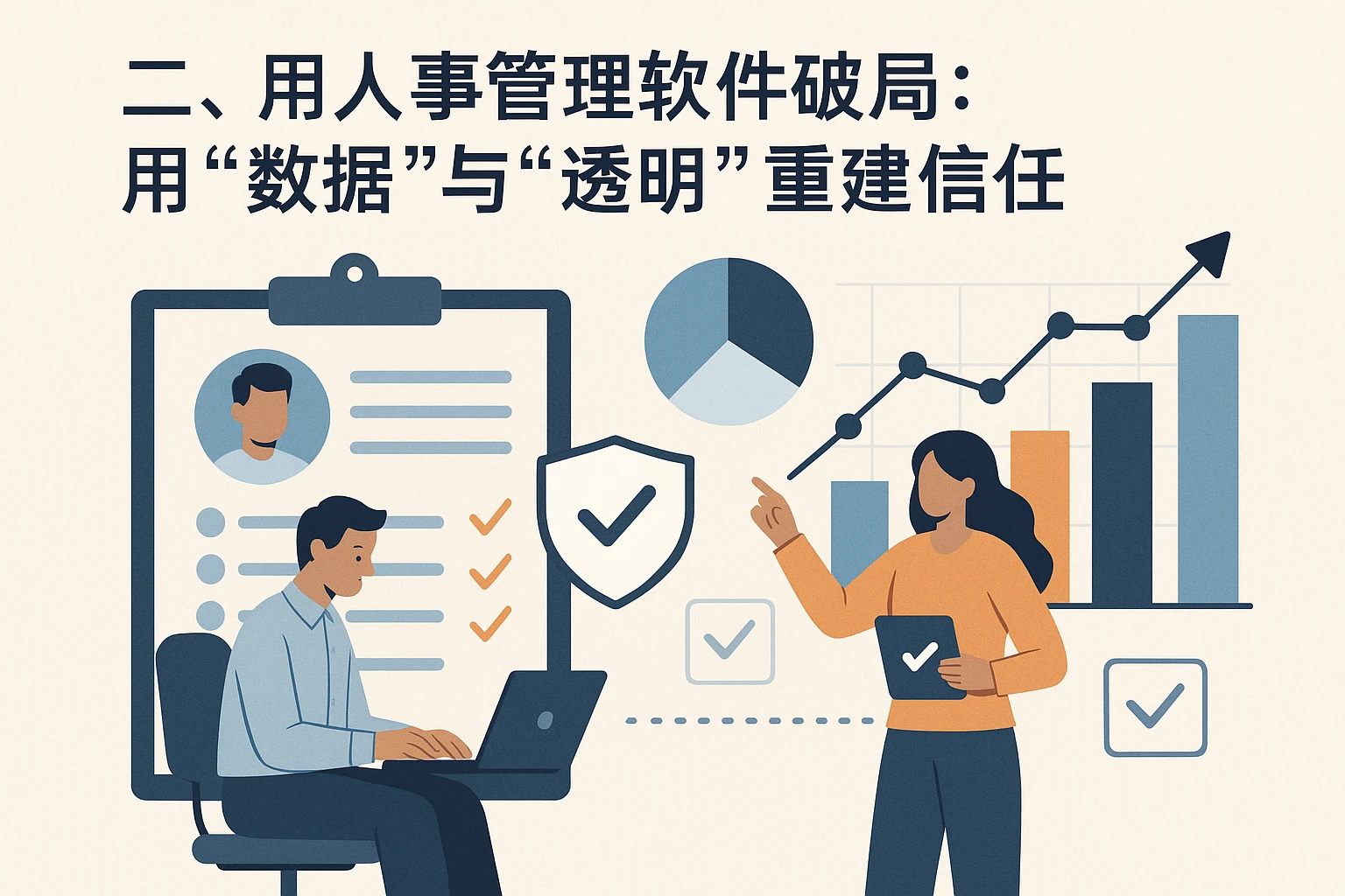 二、用人事管理软件破局：用“数据”与“透明”重建信任