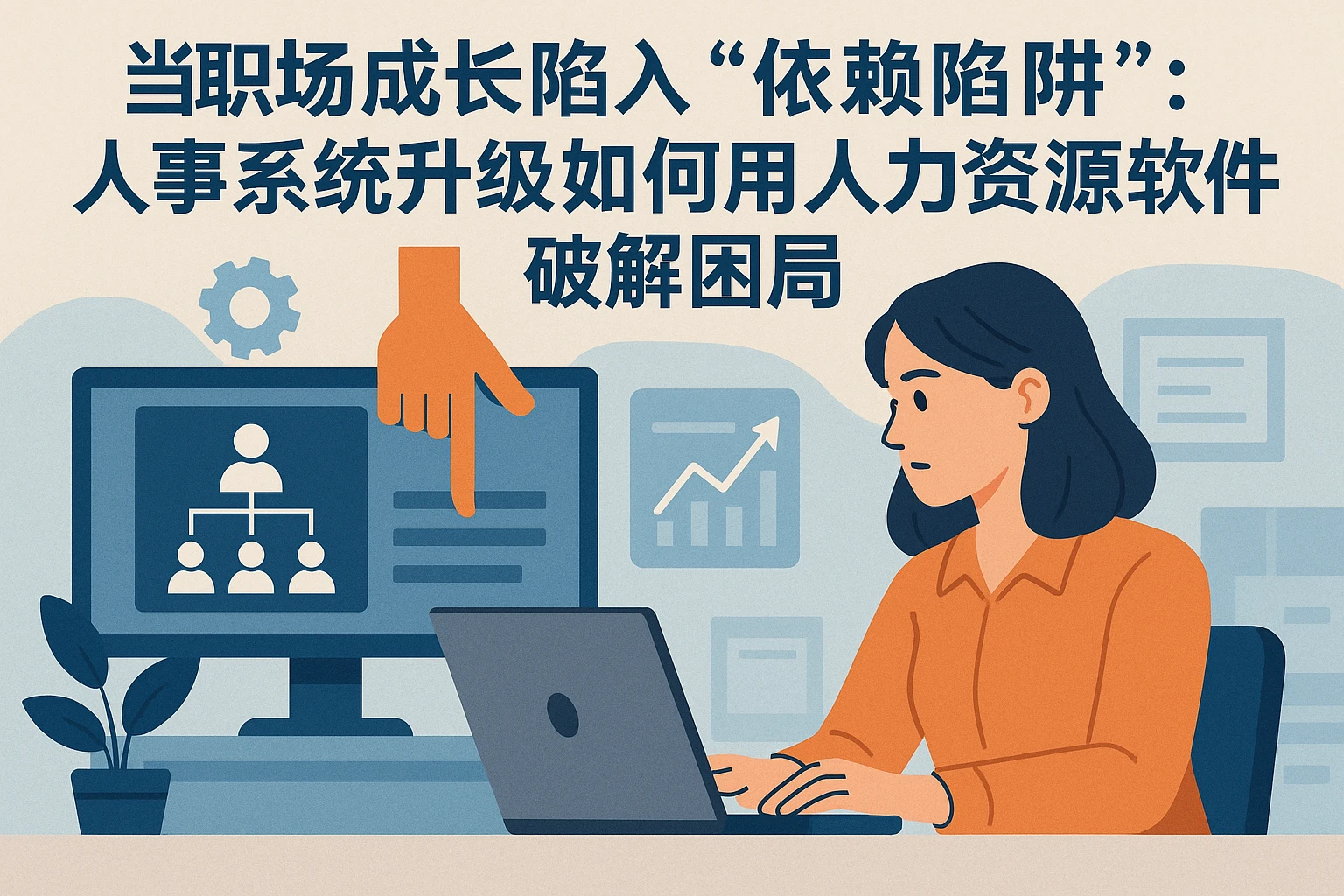 当职场成长陷入“依赖陷阱”：人事系统升级如何用人力资源软件破解困局