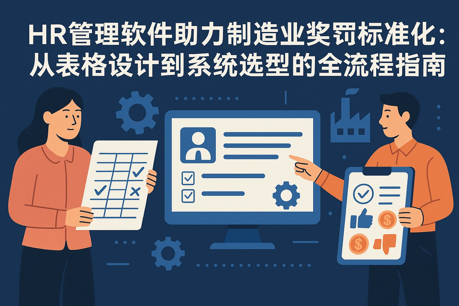 HR管理软件助力制造业奖罚标准化：从表格设计到系统选型的全流程指南