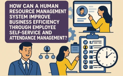 人力资源管理系统如何通过员工自助与考勤管理提升企业效率？