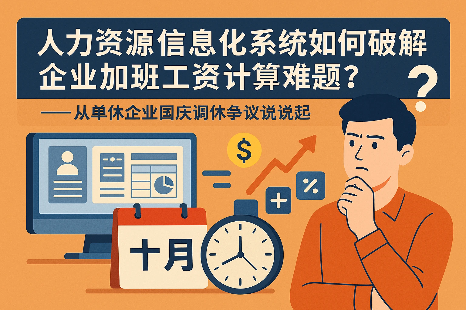 人力资源信息化系统如何破解企业加班工资计算难题？——从单休企业国庆调休争议说起