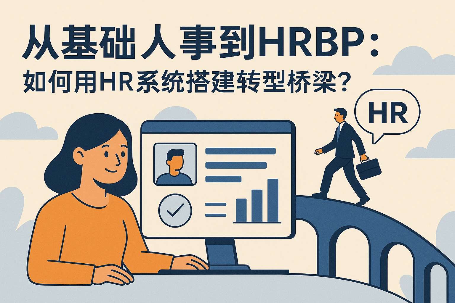 从基础人事到HRBP：如何用HR系统搭建转型桥梁？