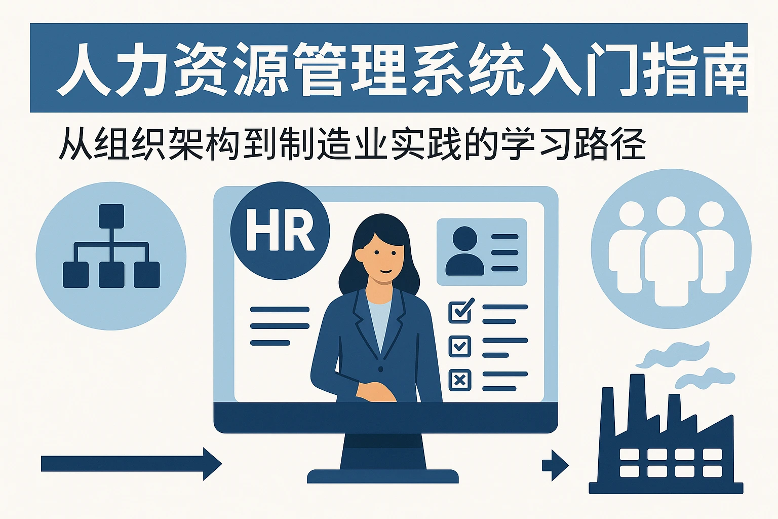 人力资源管理系统入门指南：从组织架构到制造业实践的学习路径