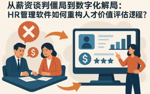 从薪资谈判僵局到数字化解局：HR管理软件如何重构人才价值评估逻辑？