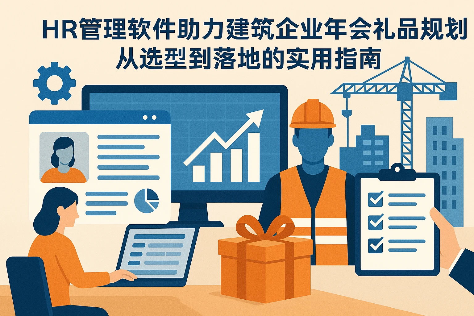 HR管理软件助力建筑企业年会礼品规划：从选型到落地的实用指南