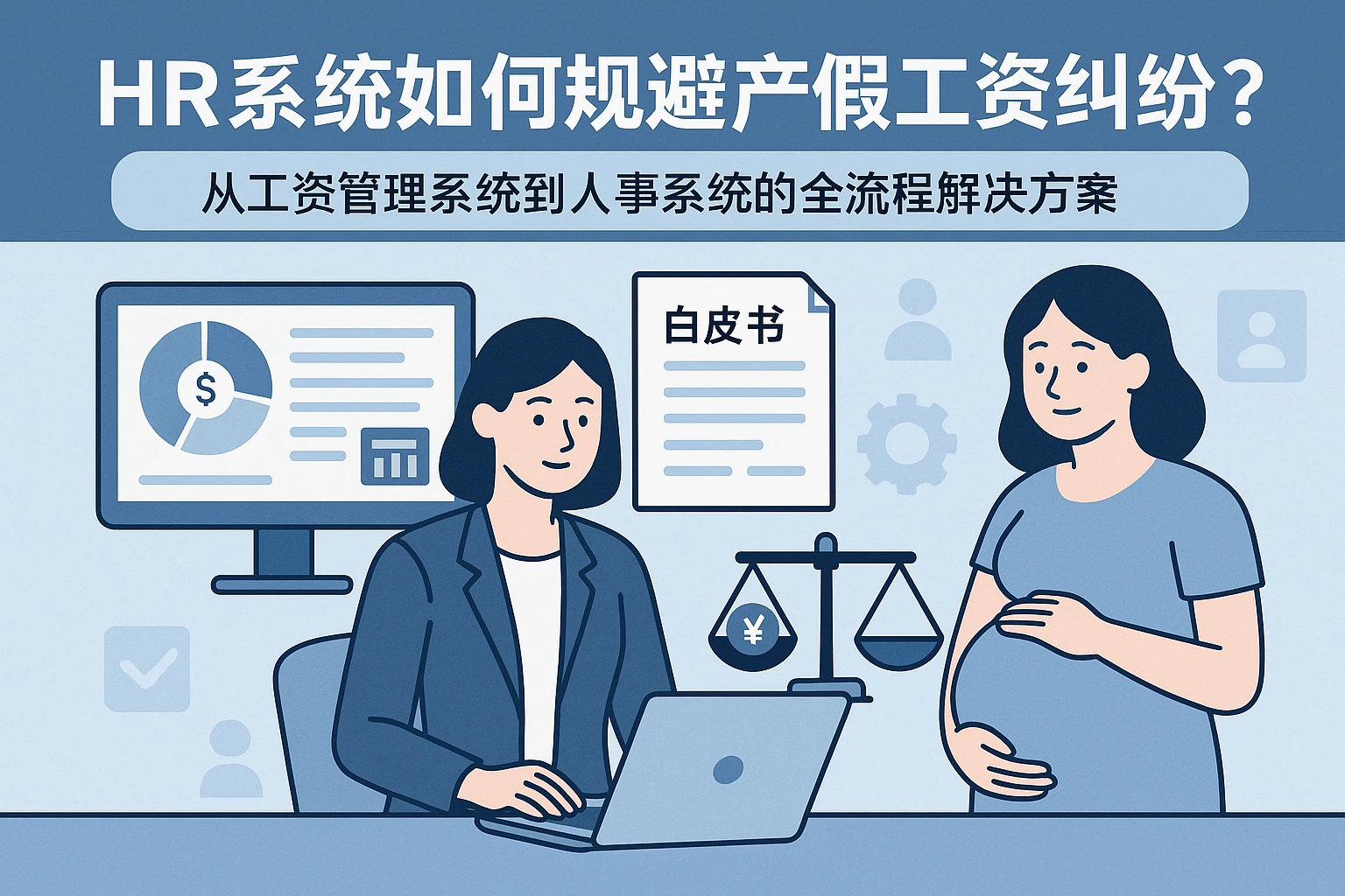 HR系统如何规避产假工资纠纷？从工资管理系统到人事系统白皮书的全流程解决方案