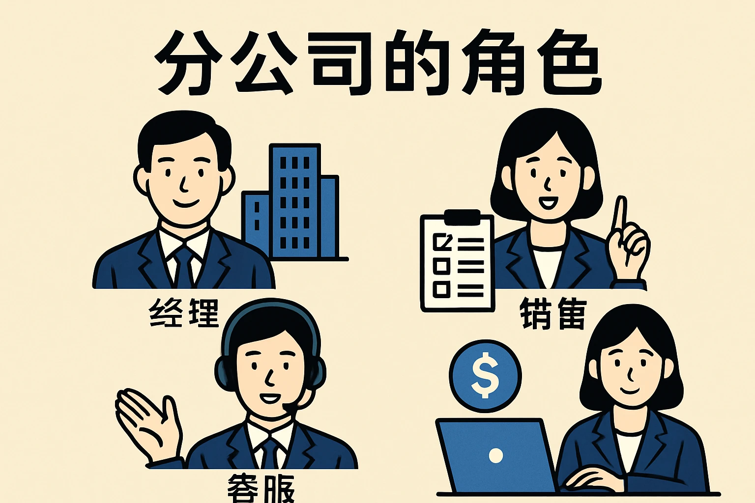 分公司的角色