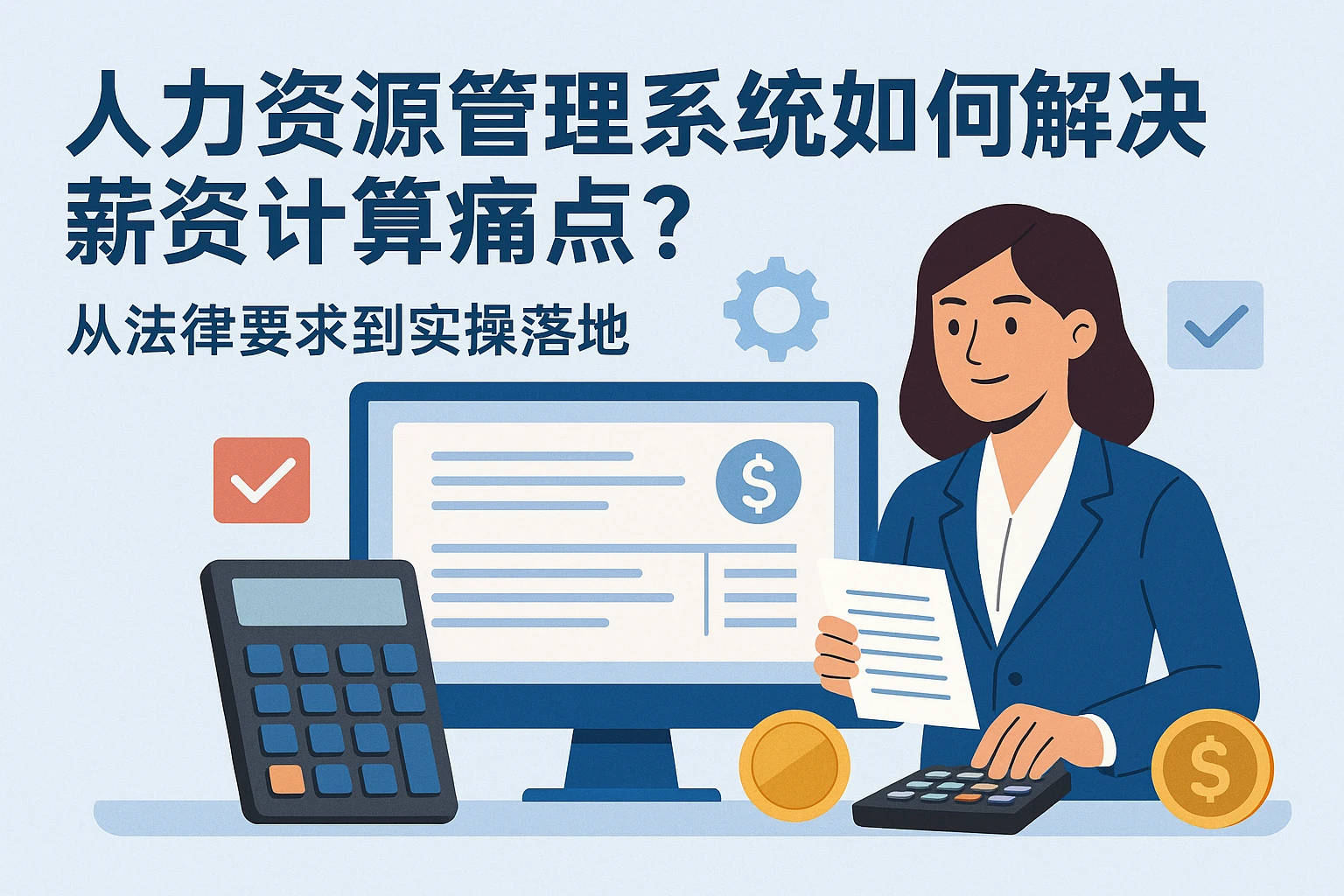 人力资源管理系统如何解决薪资计算痛点？从法律要求到实操落地
