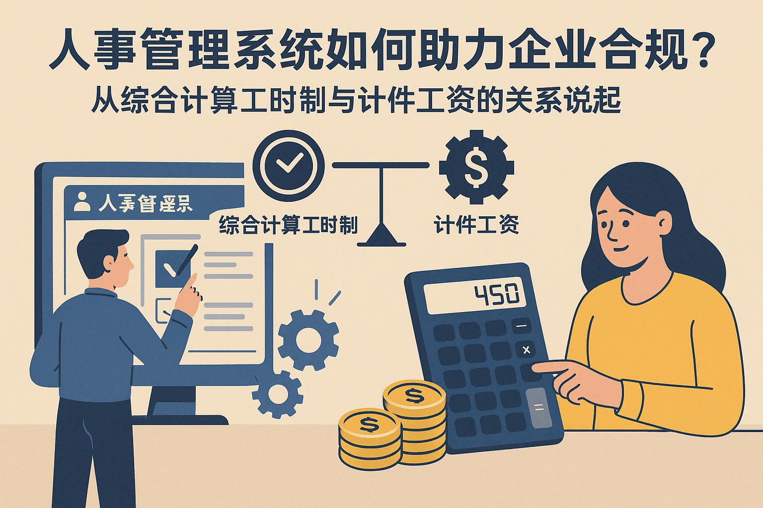 人事管理系统如何助力企业合规？从综合计算工时制与计件工资的关系说起