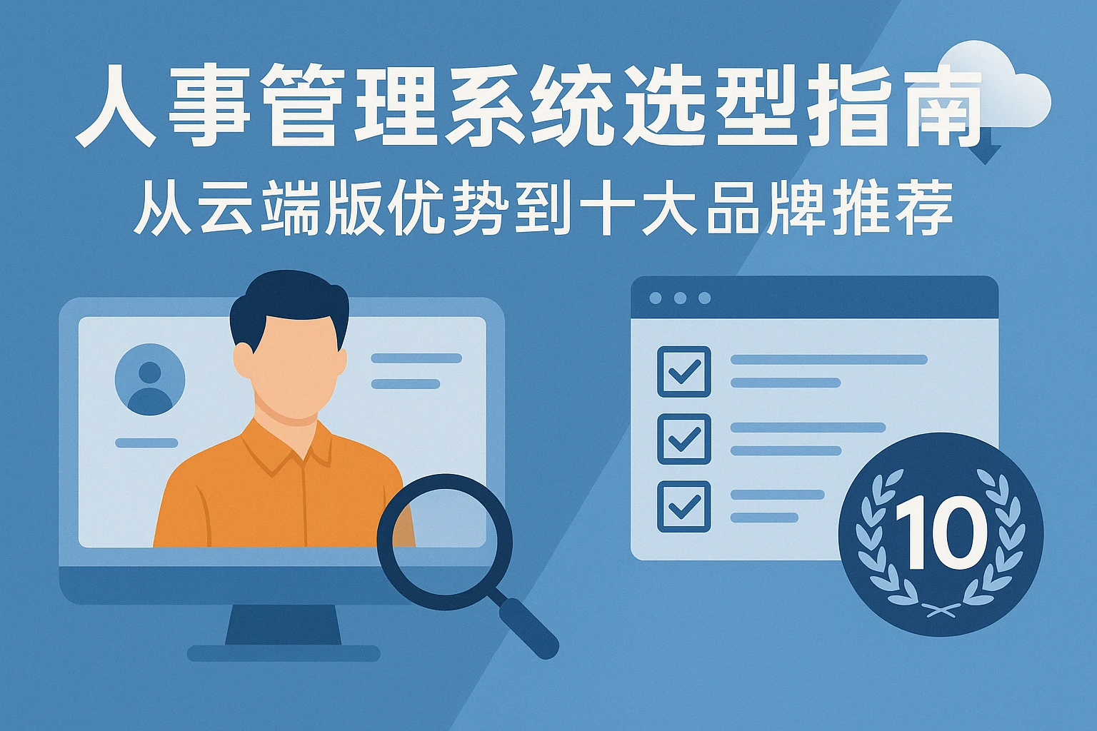 人事管理系统选型指南：从云端版优势到十大品牌推荐